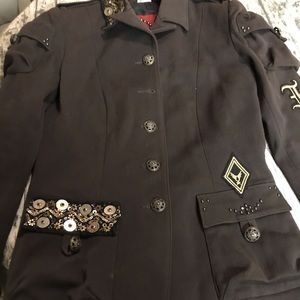 DONDUP STUDDED JACKET